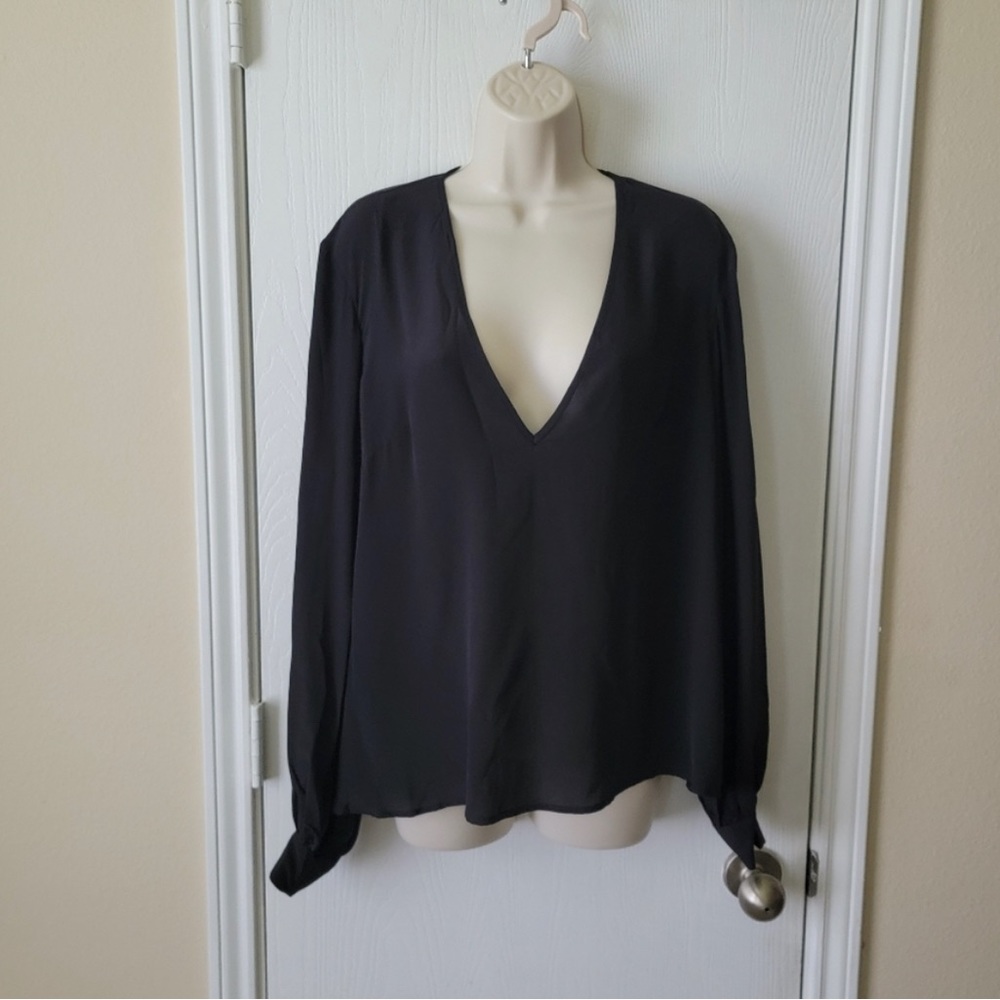 Keepsake The Label Plunge Silk Top